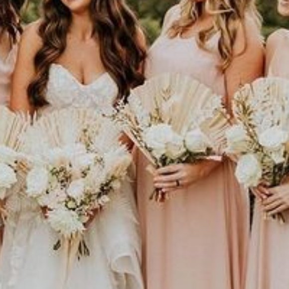 Show Me Your Mumu Kendall maxi dress in dusty blush crisp Size S - NWOT - Picture 3 of 5